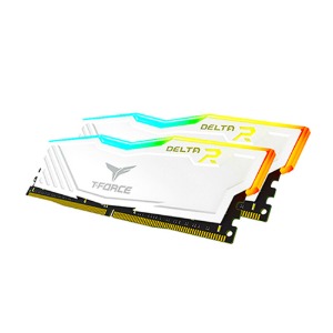 팀그룹 T-FORCE DDR4 32GB PC4-28800 Delta RGB WHITE(16G*2)
